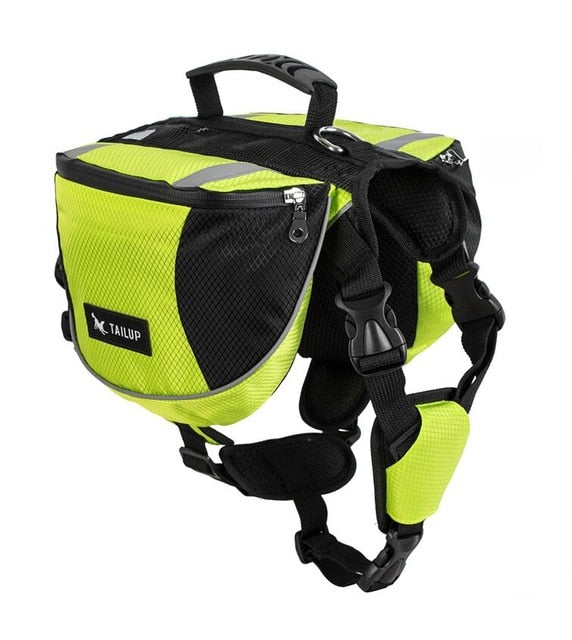 TAILUP Polyester Pet Dog Saddlebags