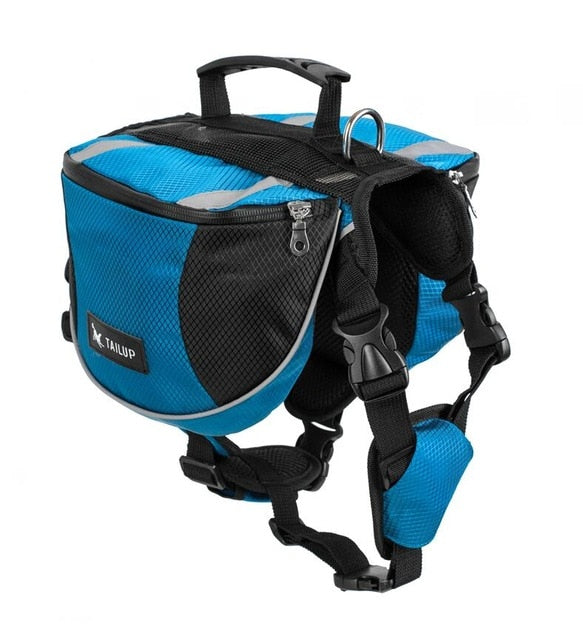 TAILUP Polyester Pet Dog Saddlebags