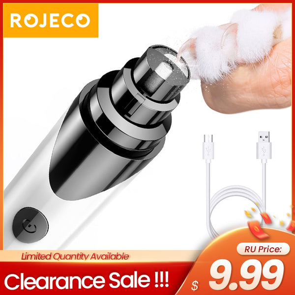 ROJECO N8 Rechargeable Dog Nail Grinder